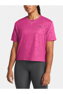 Dámské tričko Under Armour Vanish Energy Emboss Crop SS