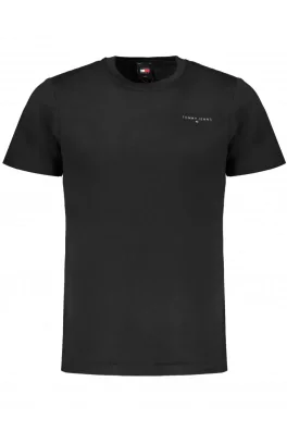 PÁNSKE TRIČKO TOMMY HILFIGER S KRÁTKYM RUKÁVOM ČIERNA