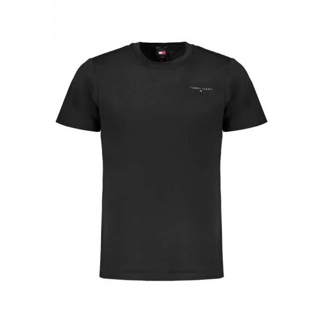 PÁNSKE TRIČKO TOMMY HILFIGER S KRÁTKYM RUKÁVOM ČIERNA