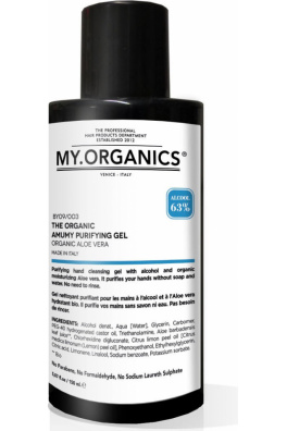 MY.ORGANICS Antibakteriální dezinfekční gel s aloe vera 150 ml