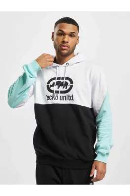 Hoodie Roto in white
