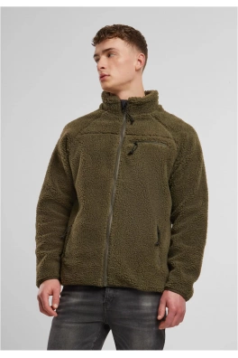 Teddyfleece bunda olivová
