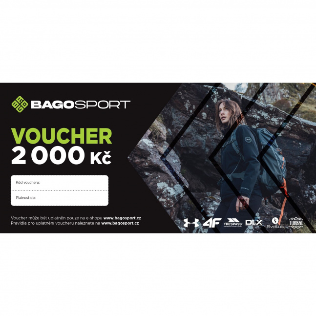 Dárkový voucher v hodnotě 2000 Kč v elektronické podobě