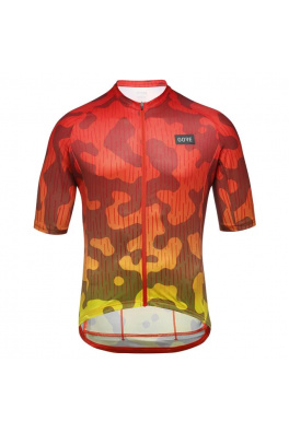 GORE Rain Camo Jersey Mens fireball