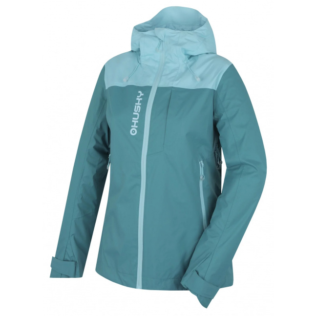 Dámská hardshell bunda Nickin L turquoise