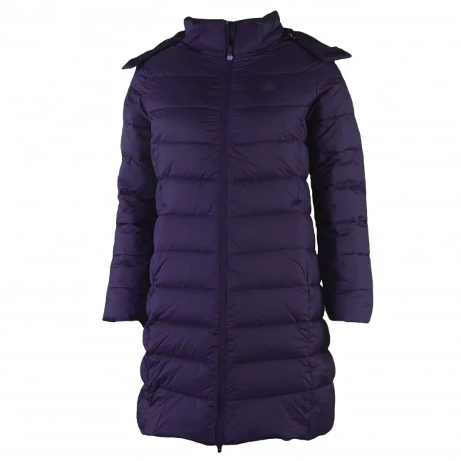 Peak peak mid-lenght padded coat black