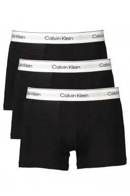 3PACK Pánské boxerky CALVIN KLEIN černá/bílá
