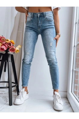 Dámské kalhoty MOVE ON modré Dstreet UY1392