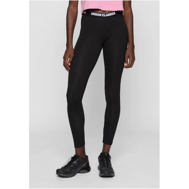 Dámské legíny Urban Classics Ladies Logo Leggings