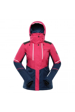 Dámská lyžařská bunda s membránou ptx ALPINE PRO ZARIBA cabaret