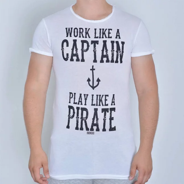 Captain vs. Pirate Milk White
