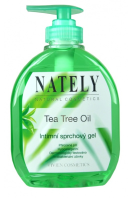 VIVACO NATELY Intimní sprchový gel s Tea Tree Oil 300 ml