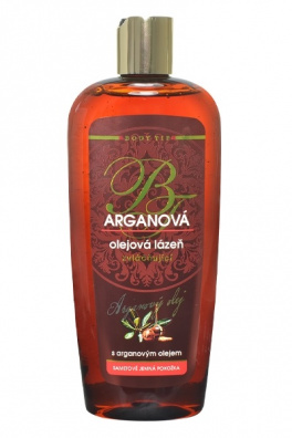 VIVACO Olejová lázeň do koupele s BIO arganovým olejem BODY TIP 400 ml