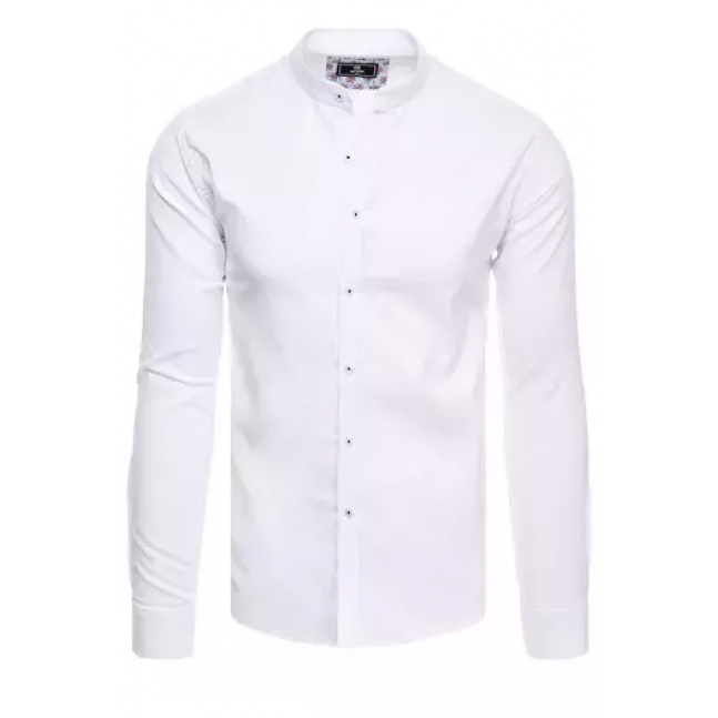 Pánská elegantní bílá košile Dstreet DX2324