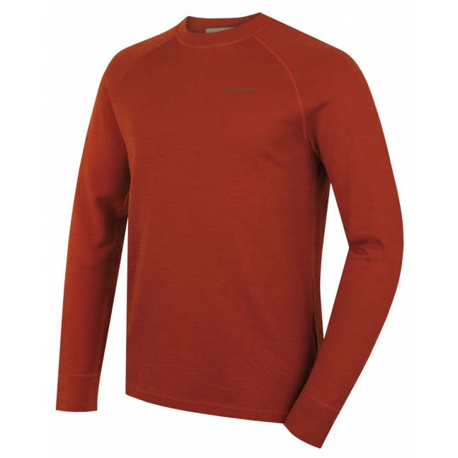 Pánská merino mikina Husky Aron M brown