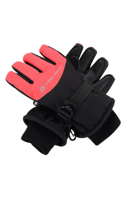 Dětské rukavice s membránou ptx ALPINE PRO LORDO diva pink