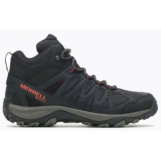 Pánská obuv Merrell J036737 ACCENTOR 3 SPORT MID GTX black/tangerine