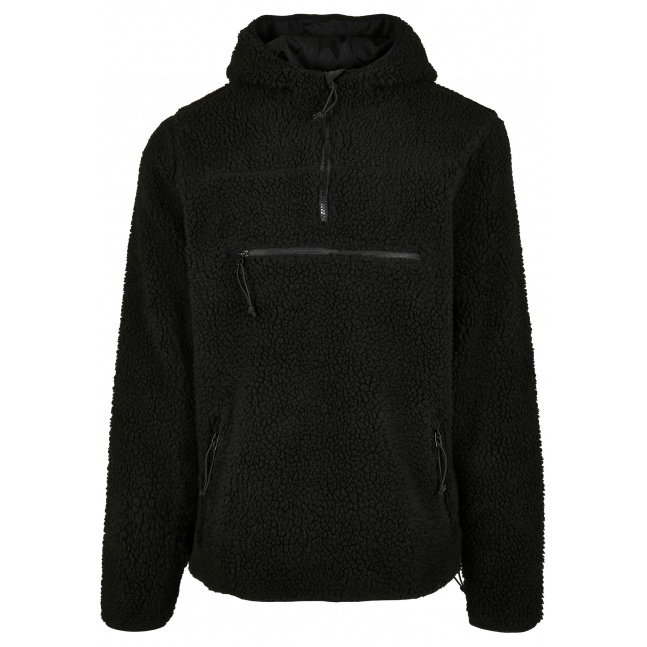 Teddyfleece Worker Pullover Jacket černá