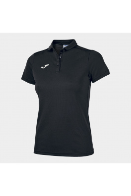 Dámské triko Joma Hobby Women Polo Shirt S/S Black