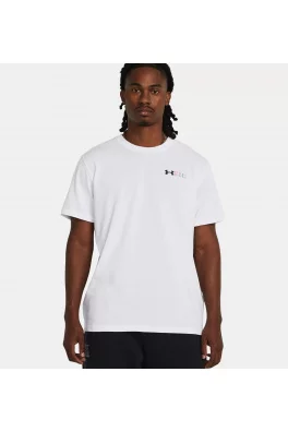 Pánské tričko Under Armour HW LC LOGO REPEAT SS