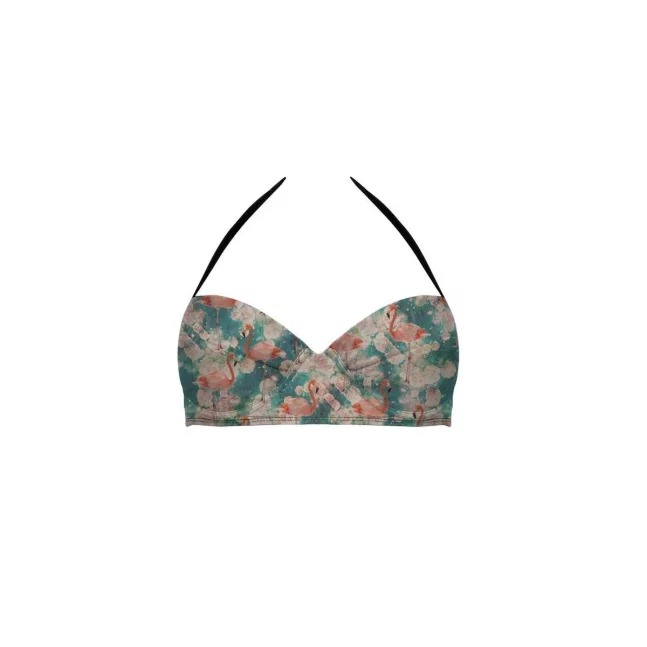 Pushup Halter Bikini Top