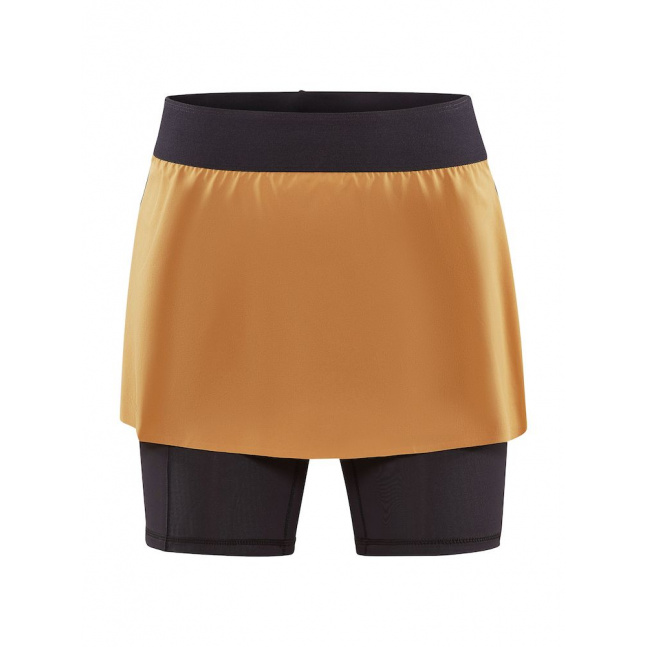 Sukně CRAFT PRO Trail 2in1 oranžová