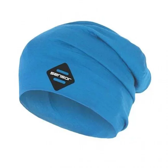 SENSOR ČEPICE MERINO ACTIVE modrá velikost M