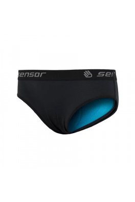 SENSOR CYKLO BASIC dámské cyklokalhotky true black velikost XXL