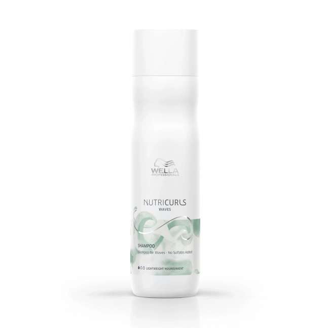 Wella Professionals NutriCurls Shampoo for Waves 250 ml
