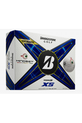 Golfové míče Bridgestone Tour B XS Mindset 2024 Golf Balls - 3ks