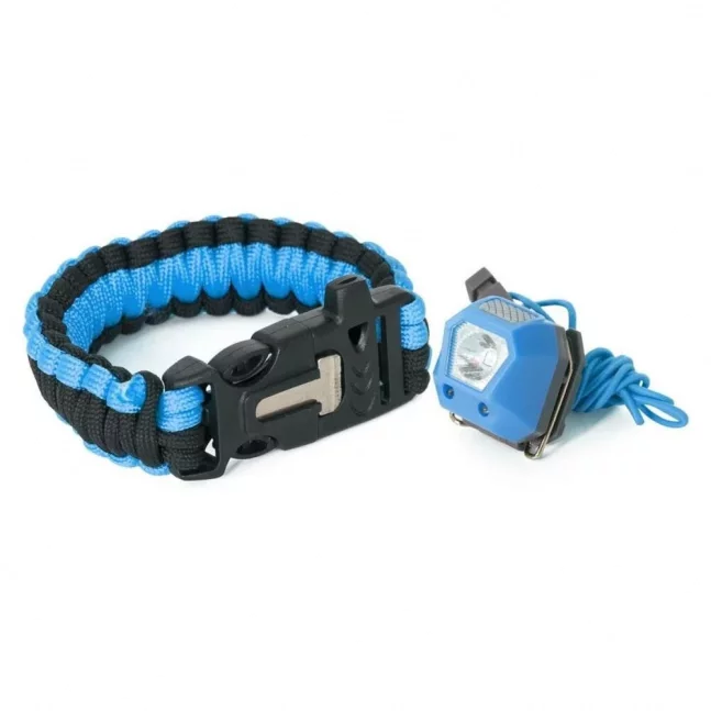Trespass NUBBET SURVIVAL KIT čelovka modrá