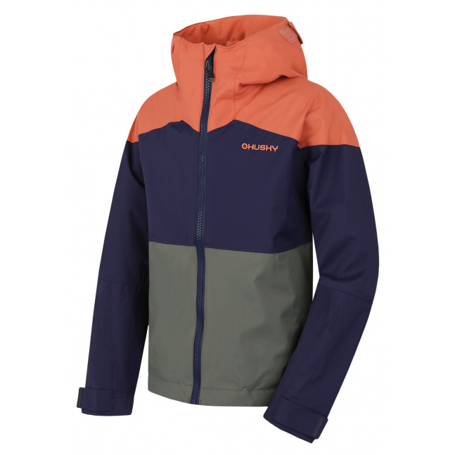 Dětská hardshell bunda HUSKY Nicker K faded green