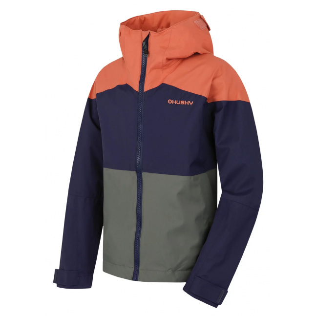 Dětská hardshell bunda HUSKY Nicker K faded green