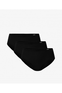 Dámské klasické kalhotky ATLANTIC 3Pack - černé