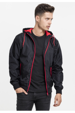 Kontrastní Windrunner blk/červená