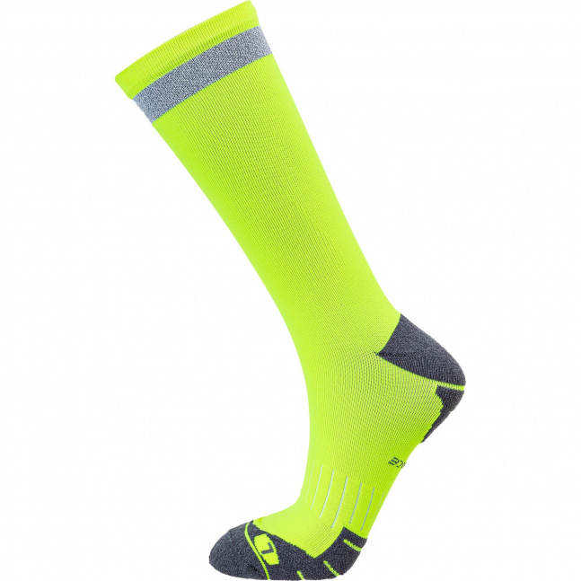 Vysoké reflexní ponožky Endurance Torent Reflective Mid Length Running Socks