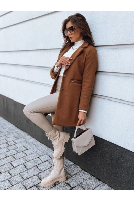 Dámský kabát ELLE, camel Dstreet NY0646
