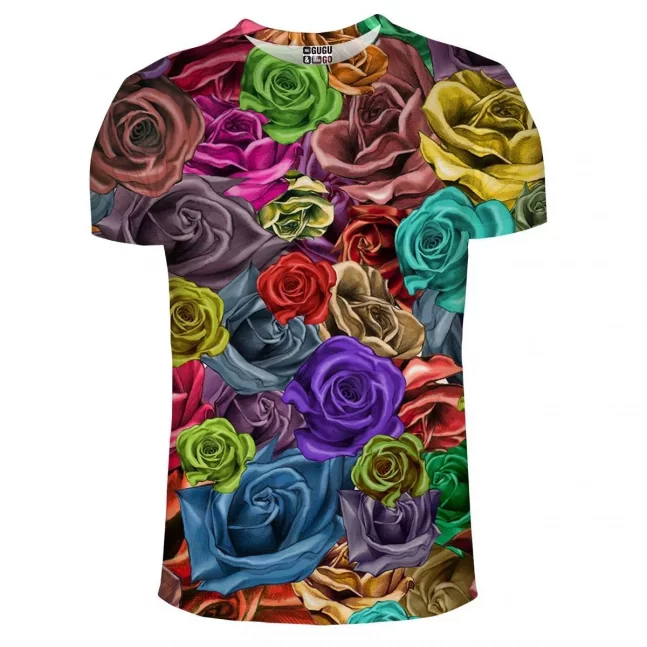 T-Shirt Colourfull Roses