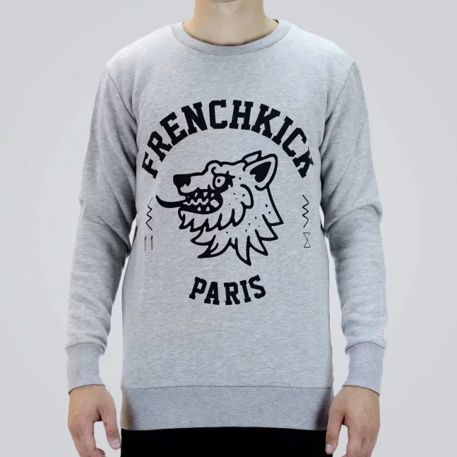 Sweatshirt Mad Dog Grey