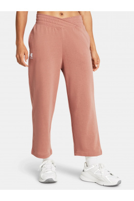 Dámské tepláky Under Armour Rival Terry Crop Wide Leg