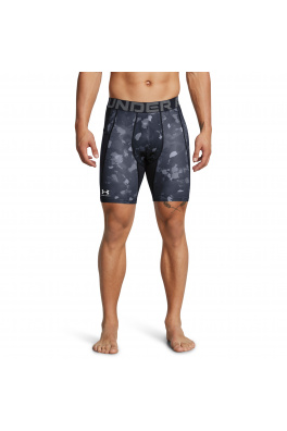 UA HG Armour Prtd Comp Sts-BLK