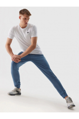 Pánské sportovní rychleschnoucí kalhoty 4F - denim
