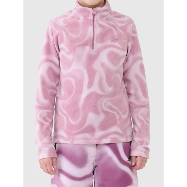 Dívčí fleecová mikina 4F