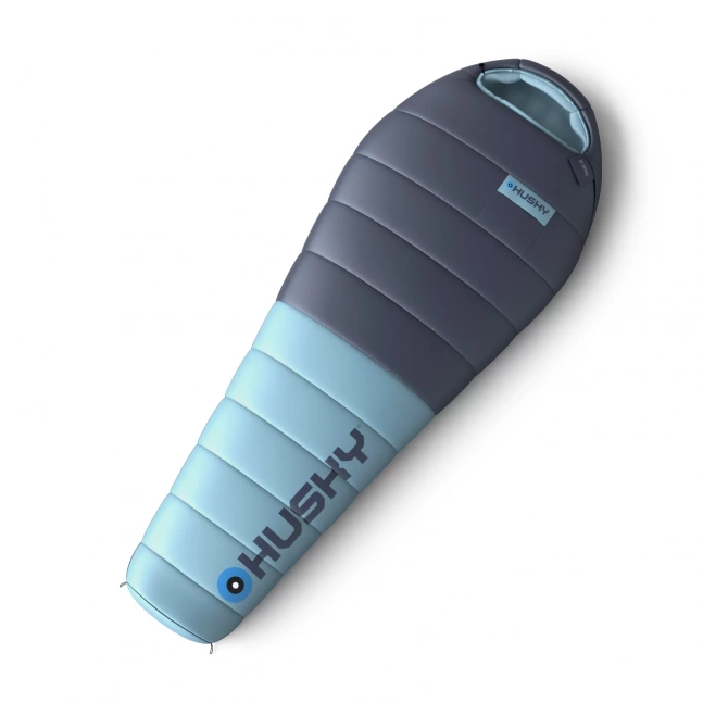 Péřový zimní spacák HUSKY Drape blue