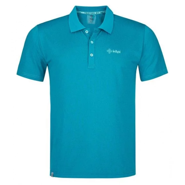 Pánské polo tričko Kilpi COLLAR-M tyrkysová
