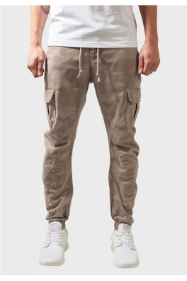 Camo Cargo Jogging Pants pískové maskování