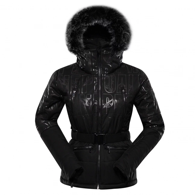 Dámská lyžařská bunda s membránou ptx snow ALPINE PRO DAMA black