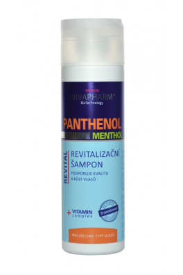 VIVACO Revitalizační šampon s panthenolem a mentholem VIVAPHARM 200ml