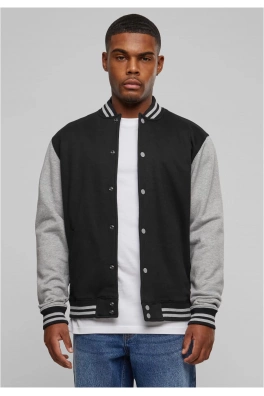 2barevná College mikina blk/grey