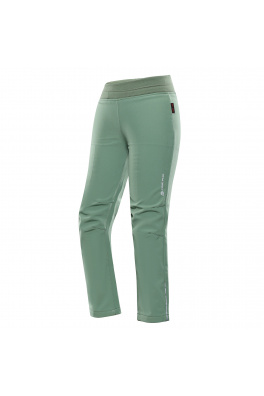 Dětské softshellové kalhoty ALPINE PRO ZAZO aspen green